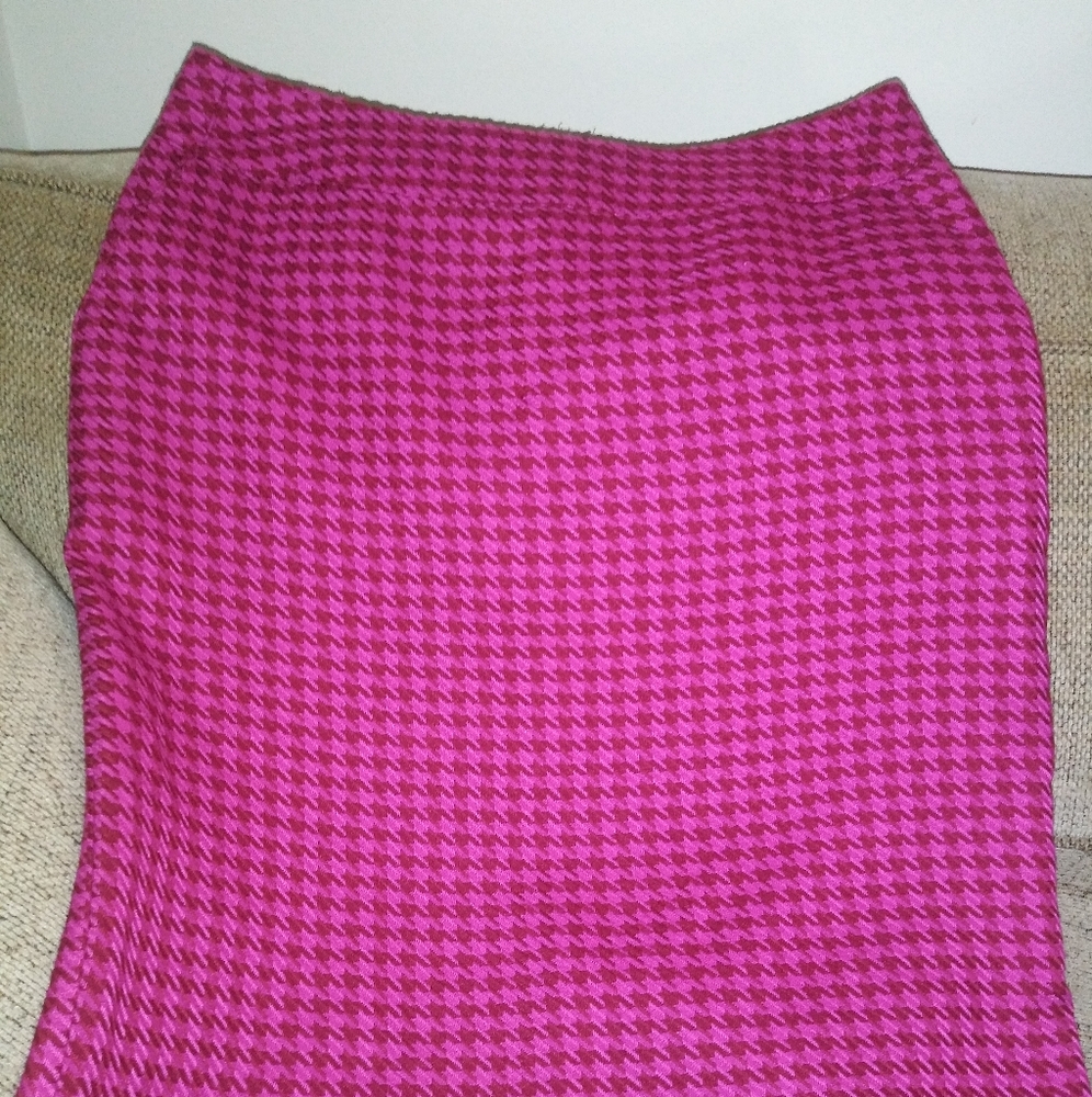 Merona Pencil Houndstooth Winter Skirt